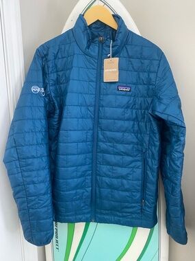 Patagonia Nano Puff Jacket - Lagom Blue- Medium